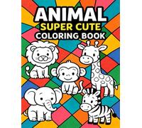 Farm & Jungle Friends Coloring Book: Realistic & Cute Animals: Discover Horses, Dogs, Parrots, and More! Fun & Educational Pages for Kids Ages 2-4 to Boost Creativity and Fine Motor Skills