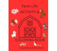 Farm Life Activity & Coloring Book