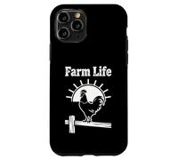 Farm Life - Gallo con alba, stile vintage, stile country Custodia per iPhone 11 Pro