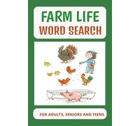 Farm Life Word Search: 55+ Puzzles for Adults, Seniors & Teens: Explore Country Life Through Relaxing Word Hunts | 6x9 Travel Size | 110 Pages of Barnyard Fun with Crops, Critters, and Fields