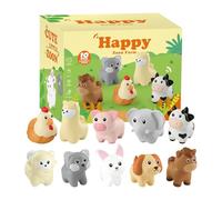 Farm Matching Toy, Soft Animal Puzzle Set, Early Learning Fine Motor Skill Toy, Compact Sensory Match Game, Ideal for Children, Aged 3+, Living Room, Preschool and Playroom