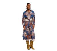 FARM Rio - Arabesque Scarf Midi Dress - -Dresses -Donna -Blu -L