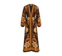 FARM Rio - Maxi Dress Majestic Garden - -Dresses -Donna -Nero -S