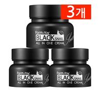 Farm Stay Black Snail All-In-One Cream | 100 ml x 3 | Anti-Aging, Idratante,
