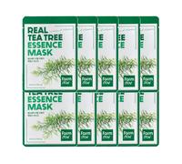Farm Stay - Real Essence Mask - 1pc - Tea Tree (10ea) Set