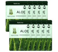 Farm Stay - Visible Difference Mask Sheet - Aloe - 1pc (10ea) Set