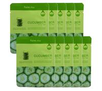 Farm Stay - Visible Difference Mask Sheet - Cucumber - 1pc (10ea) Set