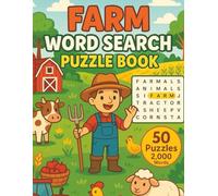 Farm Word Search: 50 Word Searches with 2000 Words Featuring Animals, Crops, Equipment, and Country Life | Fun Puzzles for Farmers, Gardeners, and Nature Lovers | 8.5 x 11 inches, 101 pages