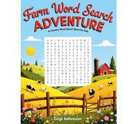 Farm Word Search Adventure: A Country Word Search Quest for Kids Ages 8-12