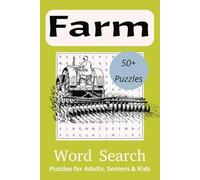 Farm Word Search Book Puzzle Book: Word Searches with Easy to Read Print about Farms, Farmers & Farm Equipment. 6 x 9 | 110 pages | 50+ Puzzles. Gift for Vacations, Holidays and Free Times.
