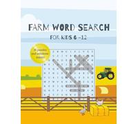 Farm Word Search: For Kids 6-12