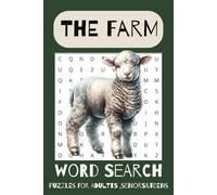 Farm Word Search Puzzle Book: Word Searches with Easy-to-Read print about Farms, Barns, Animals and more / 6x9 inches, 110 pages / 50+ Puzzles ... Gift for Vacations, Holidays, and Free Times