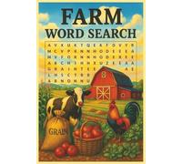 Farm Word Search: Word Searches with Easy-to-Read Print about Farming, Farm animals, and more | 6x9 inches, 110 pages, Printed on Cream Colored Paper ... Great for Gifts, Relaxation, and Free Time