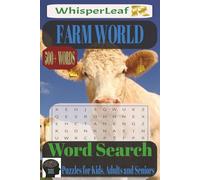 Farm Word Serach Puzzle Book: Word Serches with Easy to Read Print about Farm World, Farming Life, Farm Animals and More / 500+ Words / 6x9 inches / ... Gift for Vaation, Holiday and Free Times