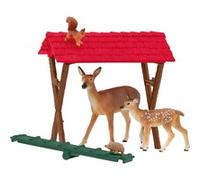 FARM WORLD 42658 set da gioco, Gioco figura Farm, Farm animals / farm toys, Forest, 3 anno/i, Multicolore