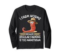 Farm Worm perché l'agricoltura Regolare è Troppo Mainstream Maglia a Manica