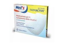 Med's Farmactive Medicazioni Per Cicatrici 5x7,5 cm 4 Pezzi
