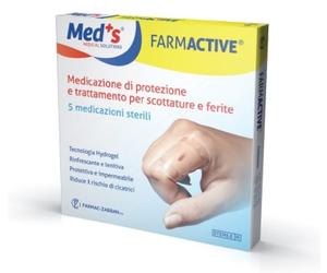 Farmac-Zabban CEROTTO FARMACTIVE SCOTTATURE 4,5X7,4 CM 6 PEZZI