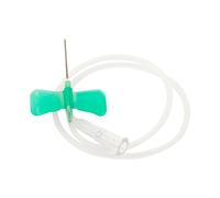 Farmacare Ago Farfalla G21 Colore Verde, 100 Pezzi