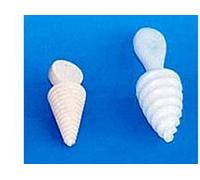 Apribocca a vite in plastica utilizzabile per procedure di pronto soccorso respiratorio in pazienti folgorati