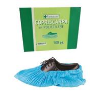 Farmacare Copriscarpe Polietilene 100 Pezzi 15x36 cm