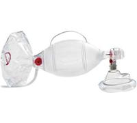 farmacare Pallone per rianimazione ambu monouso completo di maschera e reservoir