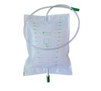 Farmacare Sacche da Letto per Raccolta Urina con Scarico da 2000ml, 10Pezzi