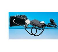 Farmacare Sfigmomanometro Aneroide Ad Alta Precisione Con Fonendoscopio Bracciale Con Chiusura In Velcro Cuscinetto In Gomma Sof