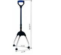 Farmacare Tripode Con Base Impugnatura Anatomica 1 Pezzo