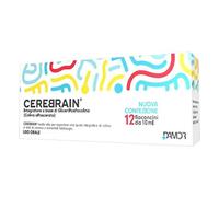 FARMACEUTICI DAMOR SpA CEREBRAIN 12 FLACONCINI 10ML (tre confezioni)