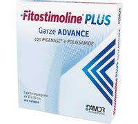 farmaceutici damor spa Fitostimoline Plus Garze Advance 10x10 cm 5 Pezzi
