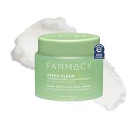 Farmacy Balsamo Struccante - Green Clean Struccante Waterproof + Detergente a Base Oleosa - Nuova Formula Detergente Doppia Detersione con Cere Vegetali + Moringa Upcycled - Senza Profumo (200 ml)