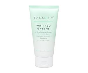 Farmacy Whipped Greens Face Wash - Detergente viso schiumogeno senza olio per pelle mista e grassa (5,0 Fl Oz)