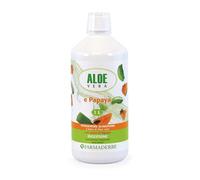 Farmaderbe Aloe Vera Succo con Papaya Integratore per la Digestione, 1 litro