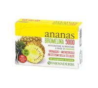 Farmaderbe Ananas Bromelina 5000 Integratore Alimentare, 30 compresse