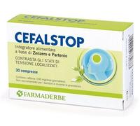 Farmaderbe Integratore Cefalstop - Antidolorifico - 30 compresse