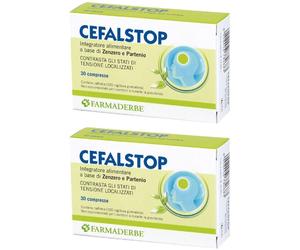 Farmaderbe Cefalstop Compresse 2x30 pz Compresse