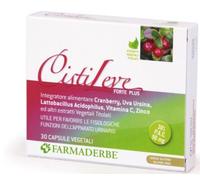 Farmaderbe - Cistileve Forte Plus Integratore Alimentare Cistite E Infezioni Urinarie Confezione 30 Capsule