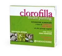 Clorofilla Farmaderbe 30 Compresse Masticabili