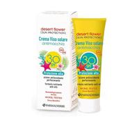Farmaderbe Desert Flower - Crema Viso Solare Antimacchia SPF30, 50ml