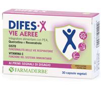 farmaderbe Difes x vie aeree 30 capsule