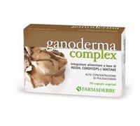 Farmaderbe Integratore Ganoderma Complex per difese immunitarie 30 capsule