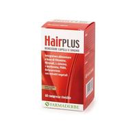 Farmaderbe Hair Plus Benessere Capelli E Unghie, 60 Compresse Rivestite