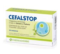 Farmaderbe Integratore Cefalstop per il sistema nervoso, 30 compresse
