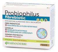 Farmaderbe Integratore Probiophilus Fibrebiotic flora intestinale, 20bust