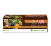 Farmaderbe Laxafruit Integratore Vegetale 15 Cubetti Masticabili