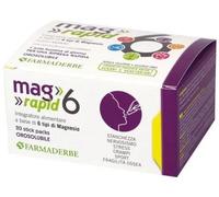 Farmaderbe Mag 6 Rapid Integratore Alimentare Azione Rapida 20 Bustine