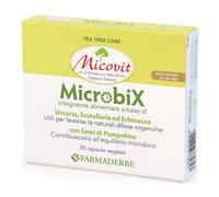 FARMADERBE Micovit Microbix 30 capsule - Integratore per il sistema immunitario