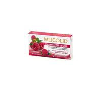 Farmaderbe Mucolid 24 Caramelle Gusto Lampone - Integratore Per La Gola