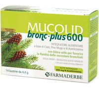 farmaderbe Mucolid bronc 600 plus 14 bustine granulare